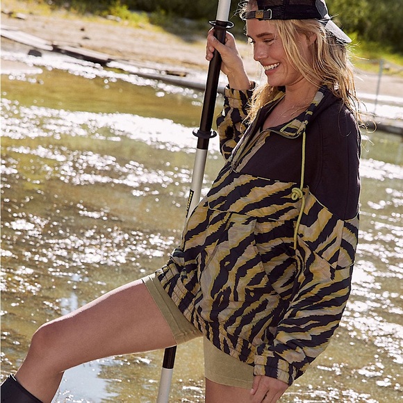 NEW Free People Walk The Line Pullover Jacket - Picture 2 of 16